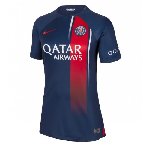 Maillot de foot Paris Saint-Germain Ousmane Dembele #10 Domicile Femmes 2023-24 Manches Courte